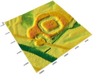 BEŁCZ MAŁY, numeryczny model terenu