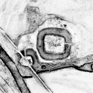 BEŁCZ MAŁY, sky view factor (stopień widoczności nieba) na podstawie numerycznego modelu terenu