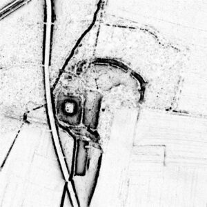 BŁOTNICA, sky view factor (stopień widoczności nieba) otoczenia stanowiska na podstawie numerycznego modelu terenu