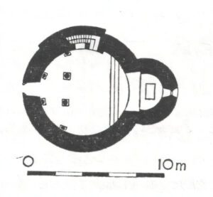 CIESZYN, plan kaplicy zamkowej (KZS)
