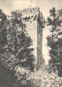 CIESZYN, Gotycka wieża zamkowa ok. 1960 roku (KZS)