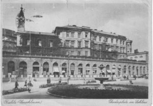 BIELSKO-BIAŁA, zamek ok. 1940 r. (pocztówka zb. P. Siemko)