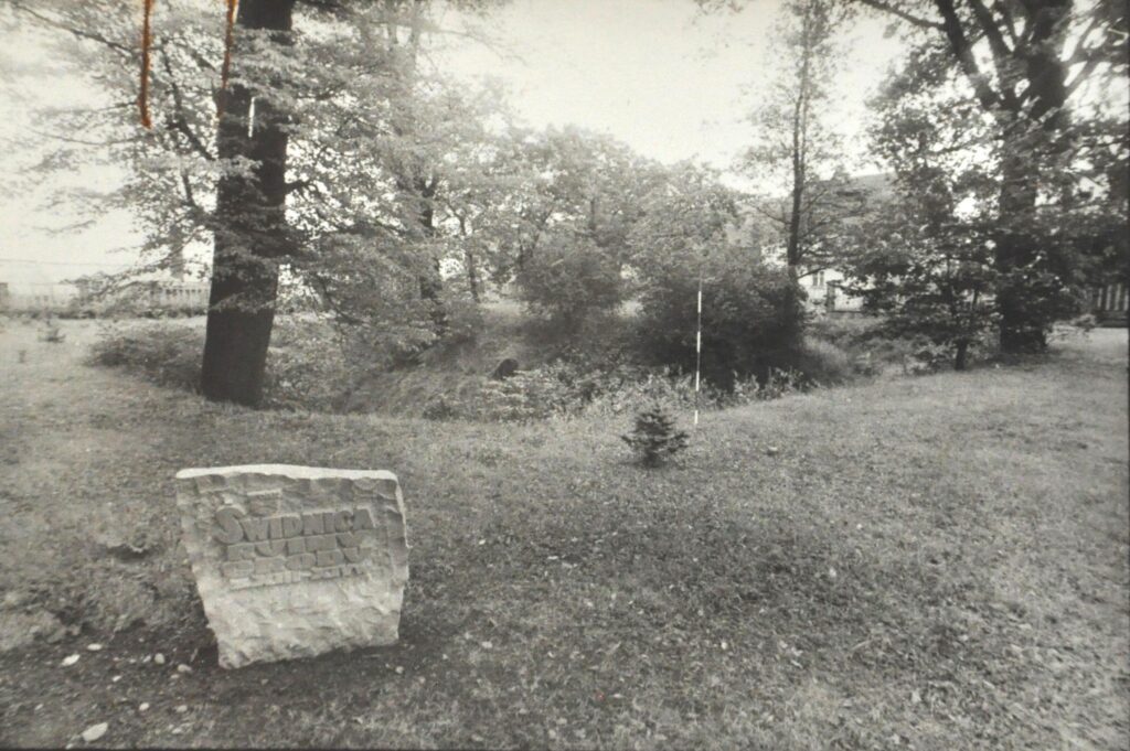 KLECZKÓW, widok obiektu według fotografii z 1983 r. (archiwum WUOZ Wrocław)