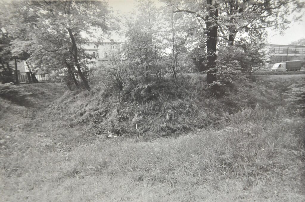KLECZKÓW, widok obiektu według fotografii z 1983 r. (archiwum WUOZ Wrocław)