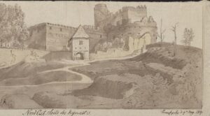 CHOJNIK, widok zamku (archiwum P. Siemko, J. Serafin)