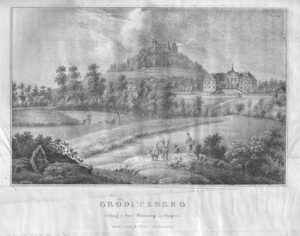 GRODZIEC, zamek (archiwum Piotr Siemk