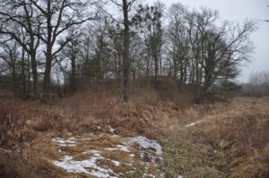 KRĘSKO, widok głównego członu dworu od strony południowej, 2013 (fot. D. Nowakowski)