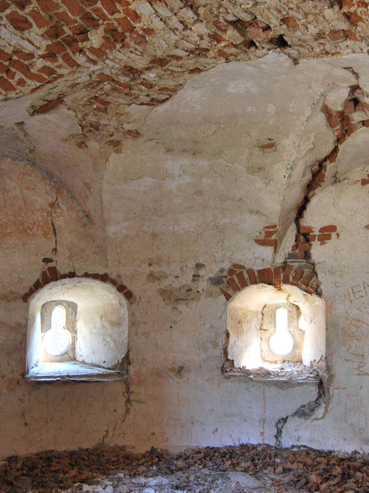 PIELASZKOWICE, wnętrze bastei (fot. P. Błoniewski)