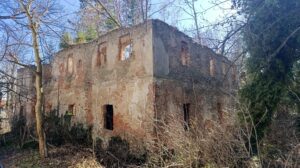 GRODZISZCZE, wschodnia elewacja dworu (fot. M. Legut-Pintal)