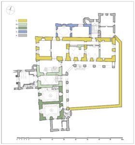 ROGÓW SOBÓCKI, rzut przyziemia zamku (z
