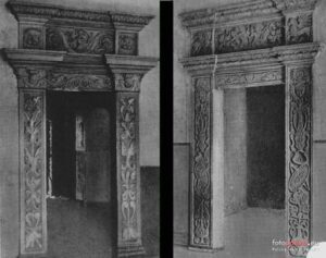 KAMIENNA GÓRA-GRODZTWO, Portale wewnętrzne (za Guerquin 1957, s. 219, il. 222)