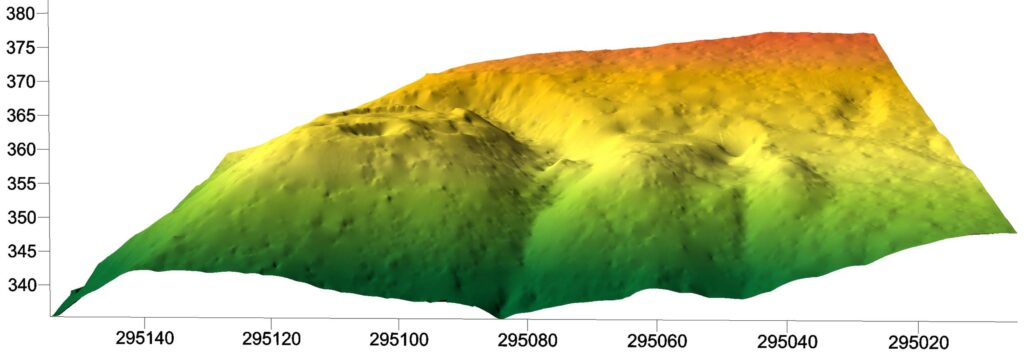 BARDO, st. 3, zamek, profil stanowiska (oprac. M. Legut-Pintal, P. Rajski, Katalog Zamków i Dworów Obronnych Śląska [https://zamki.pwr.edu.pl/]. Licencja: CC BY-SA 4.0 [https://creativecommons.org/licenses/by-nc/4.0/])