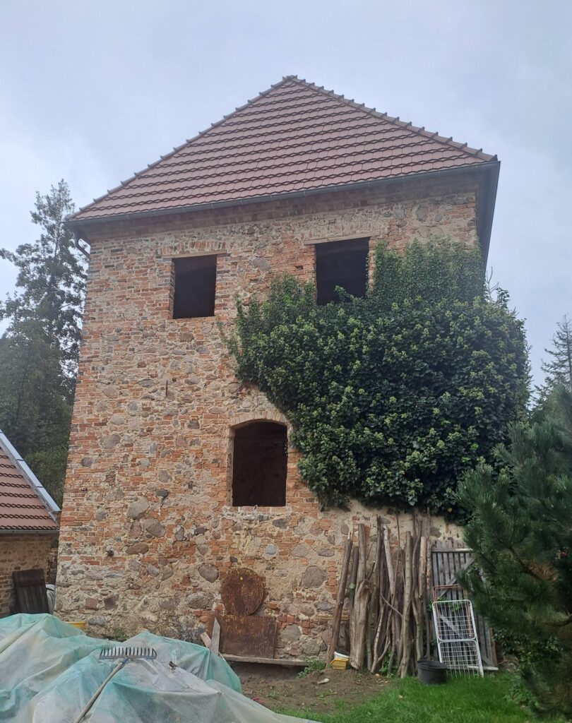 DALKÓW, widok wieży od strony zachodniej (fot. D. Nowakowski)