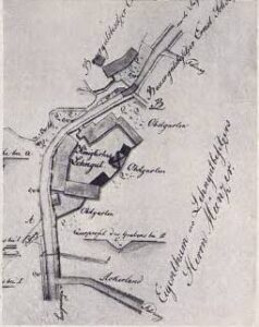 RAKOWICE WIELKIE, plan folwarku książęcego określonego jako Königliches Lehngut (za: Langenheim 1939, s. 31)
