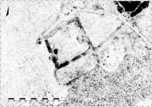 GNOJNA, st. 2, Współczynnik widoczności nieba (Sky View Factor, SVF) stanowiska (oprac. M. Legut-Pintal, Katalog Zamków i Dworów Obronnych Śląska [https://zamki.pwr.edu.pl/]. Licencja: CC BY-NC 4.0 [https://creativecommons.org/licenses/by-nc/4.0/])