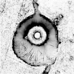 WAŁY, sky view factor (stopień widoczności nieba) stanowiska na podstawie numerycznego modelu terenu (oprac. M. Legut-Pintal, P. Rajski, Katalog Zamków i Dworów Obronnych Śląska [https://zamki.pwr.edu.pl/]. Licencja: CC BY-SA 4.0 [https://creativecommons.org/licenses/by-nc/4.0/])