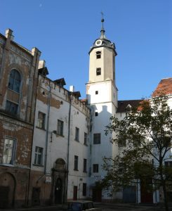 JAWOR, wieża zamku miejskiego współcześnie, 2008 r.