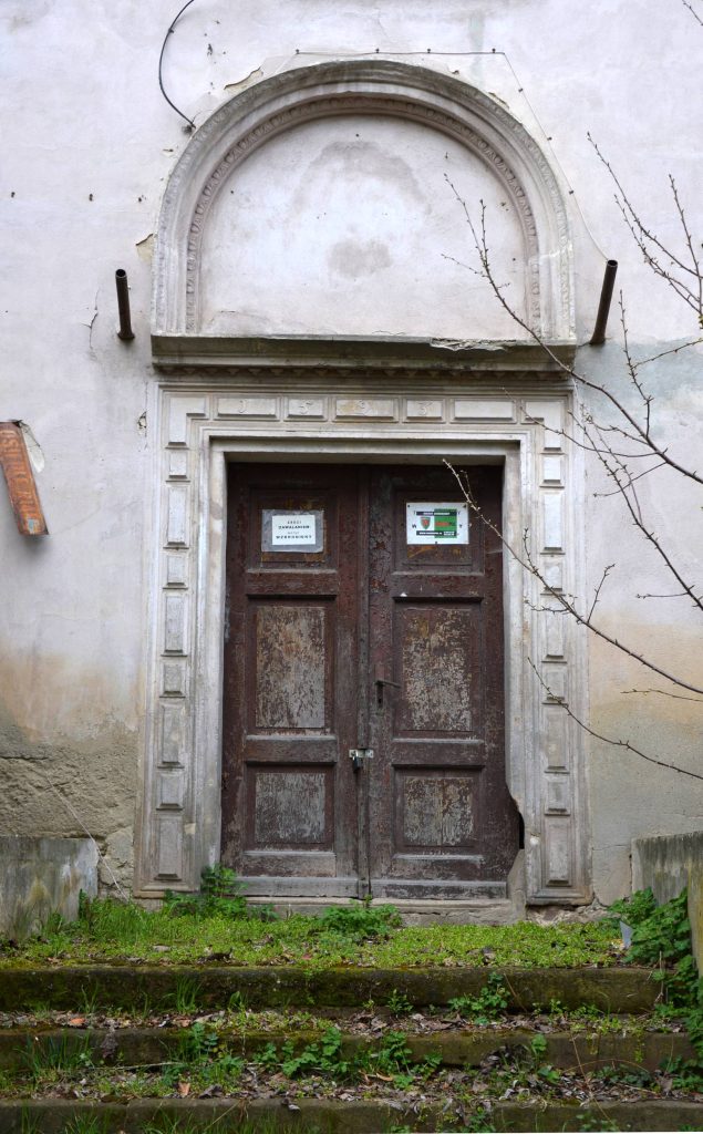 UCIECHÓW, portal z datą „1593”, 2023 r. (fot. M. Chorowska)
