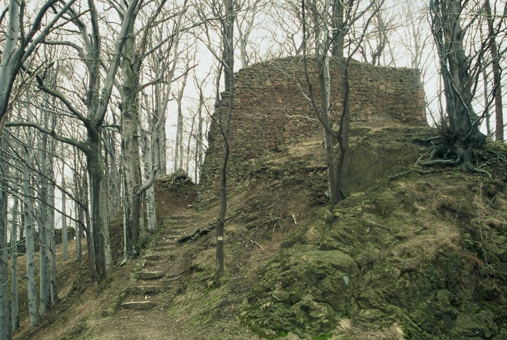 NOWY DWÓR, zamek górny od płd. (fot. A. Boguszewicz 1998)