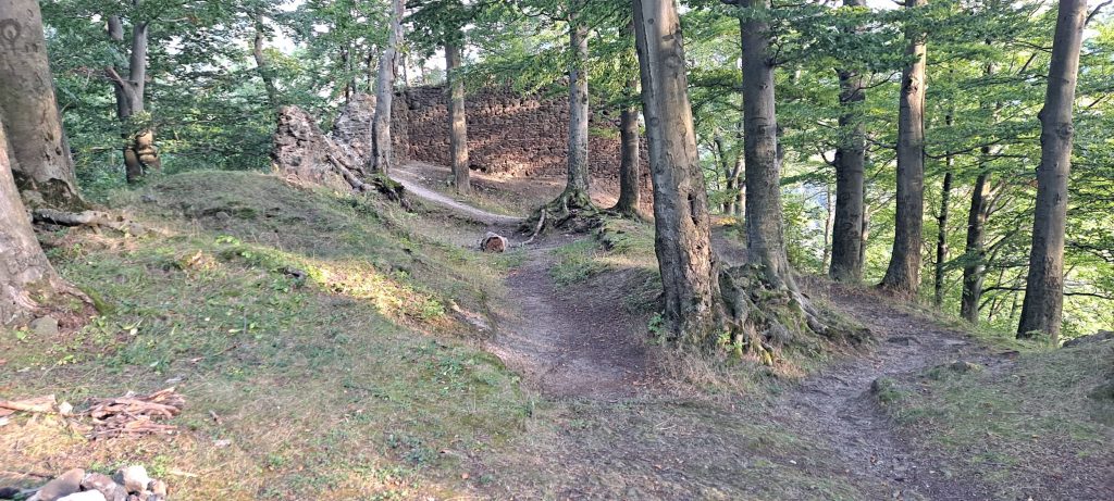 NOWY DWÓR, zamek górny (fot. A. Boguszewicz 1998)