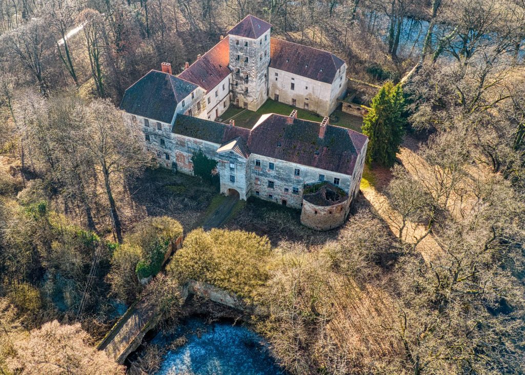 WITOSTOWICE, widok zamku