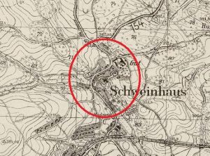 ŚWINY, Zamek na Mtbl ark. 5062 Bolkenhain, wyd. w 1938 (opr. P. Błoniewski)