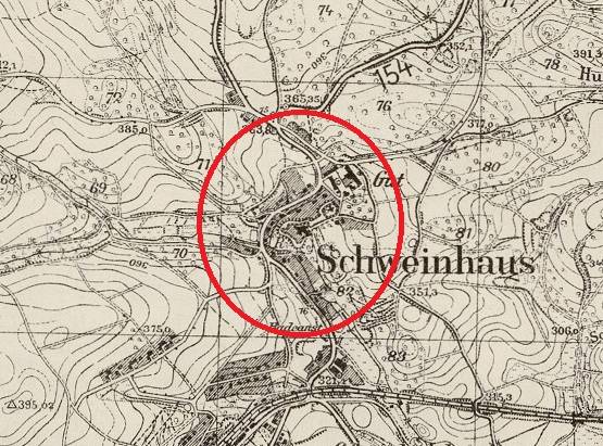 ŚWINY, Zamek na Mtbl ark. 5062 Bolkenhain, wyd. w 1938 (opr. P. Błoniewski)