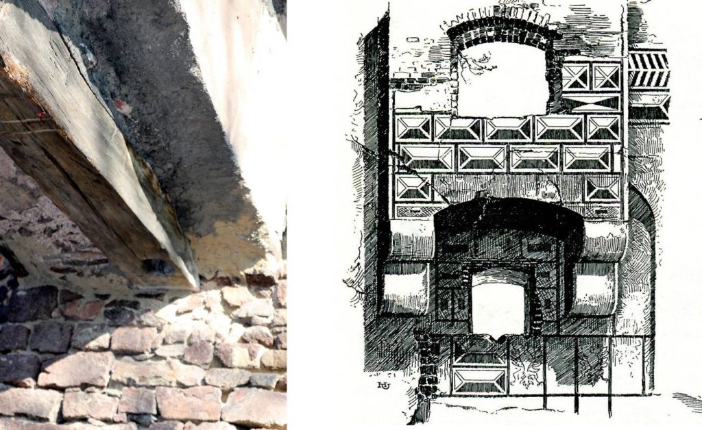 ŚWINY , Artykulacja sgraffitowa machikułu (Lutsch 1903, s. 188, 322)